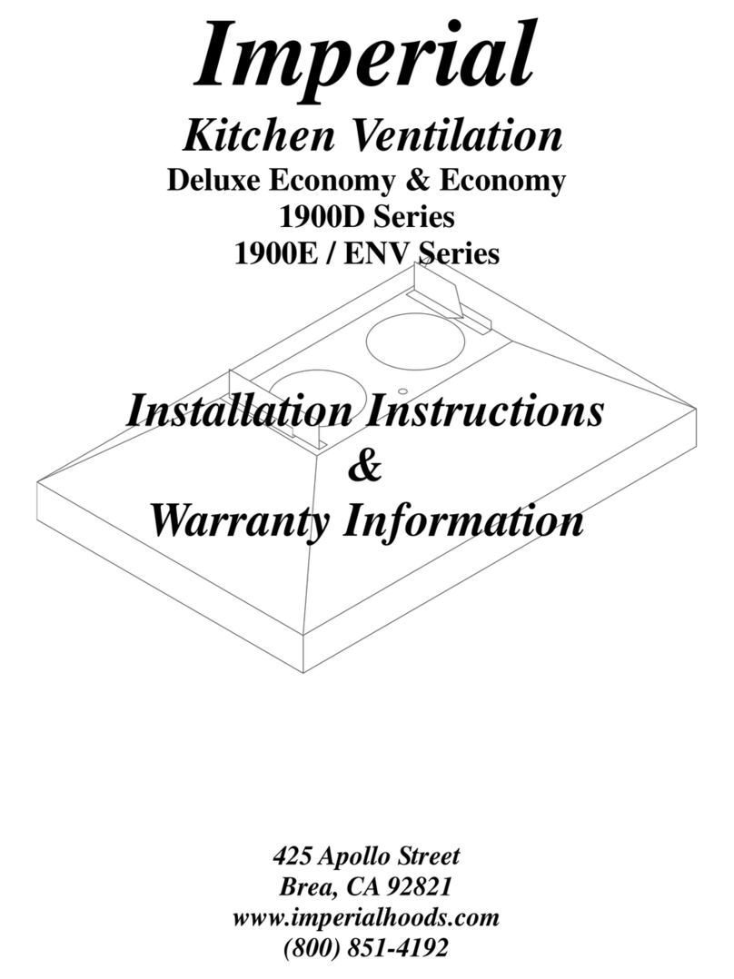 Imperial 1900D Series User manual