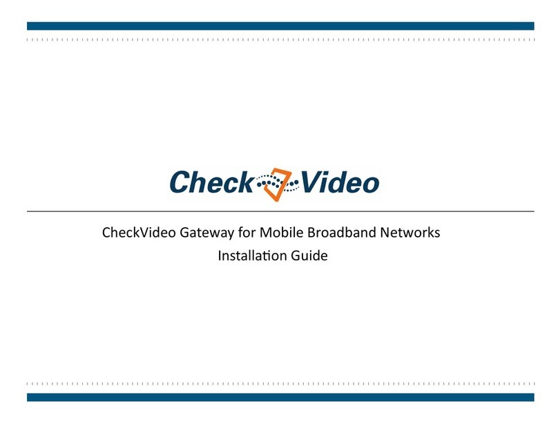 CheckVideo Gateway installation guide