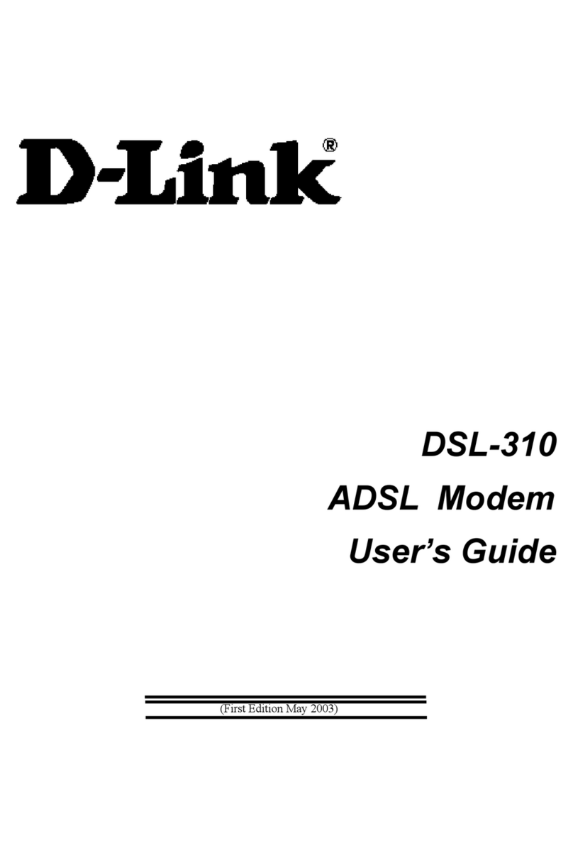D-Link DSL-310 User manual
