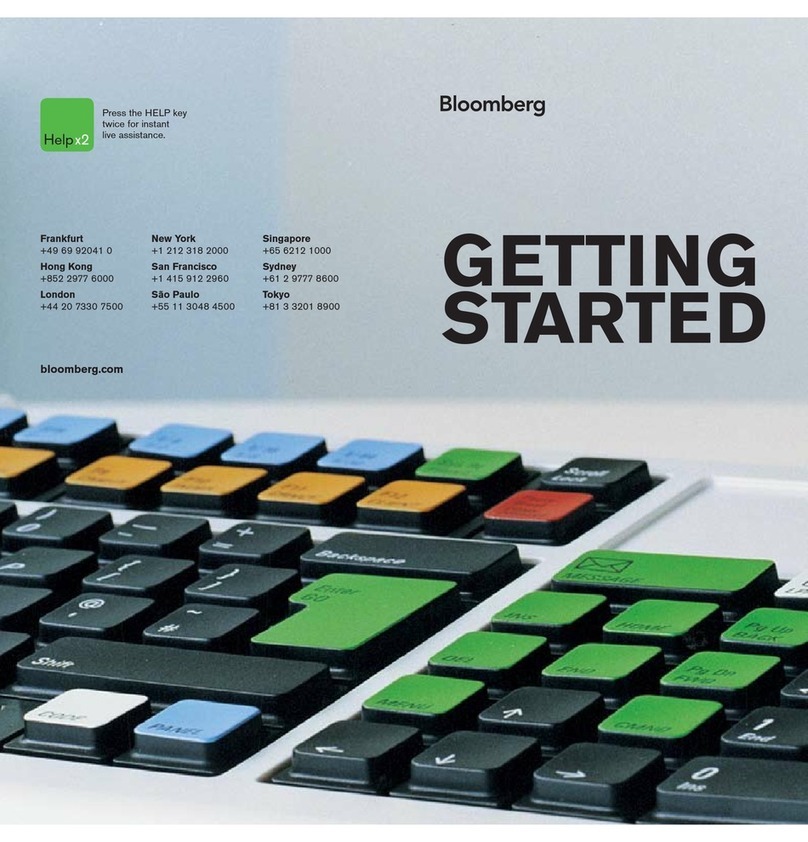 Blomberg Keyboard Getting started
