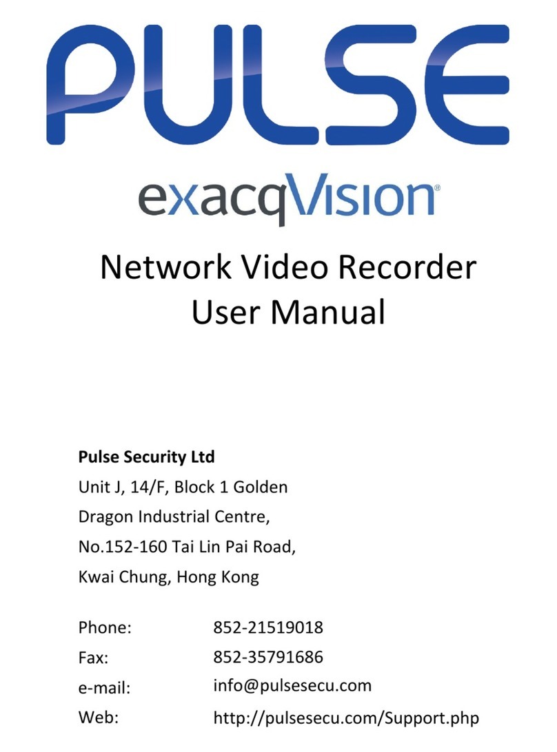 PULSE+ ExacqVision user manual