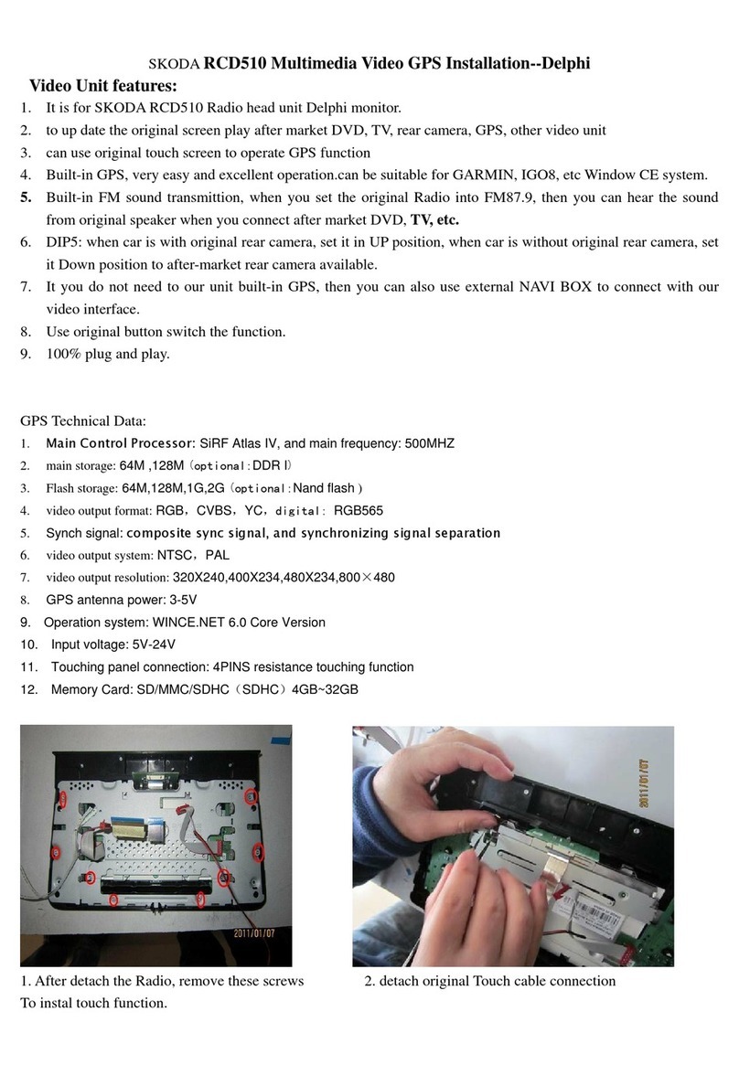 Skoda RCD510 Installation