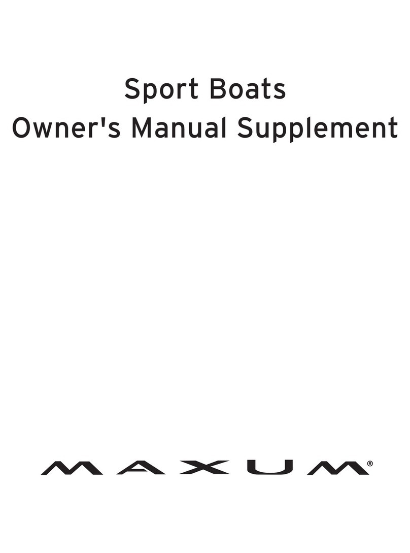 Maxum 1800MX User manual