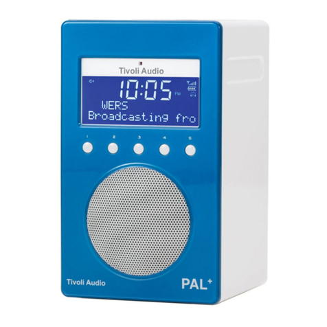 Tivoli Audio PAL + owner's manual