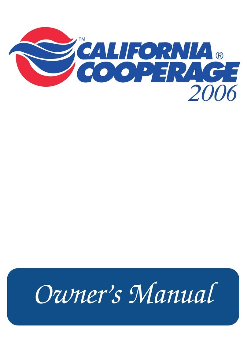 MAAX Spas California Cooperage 2006 owner's manual MAAX Spas California Cooperage 2006 owner's manual
