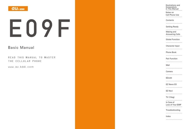Au by Kiddi E09F Basic Manual