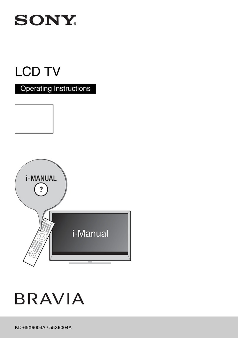 Sony bravia KD-65X9004A User manual