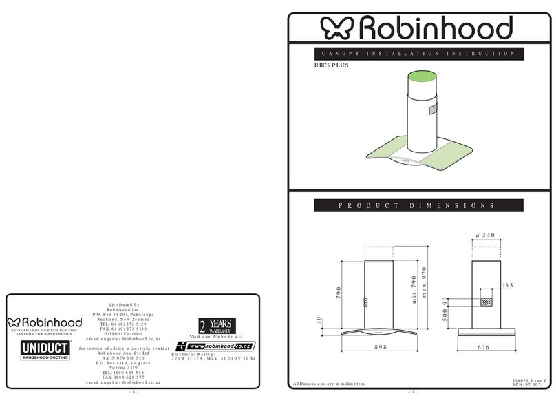 ROBINHOOD RIIC9PLUS Installation instruction