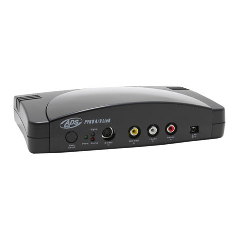 ADS PYRO A/V Link User manual