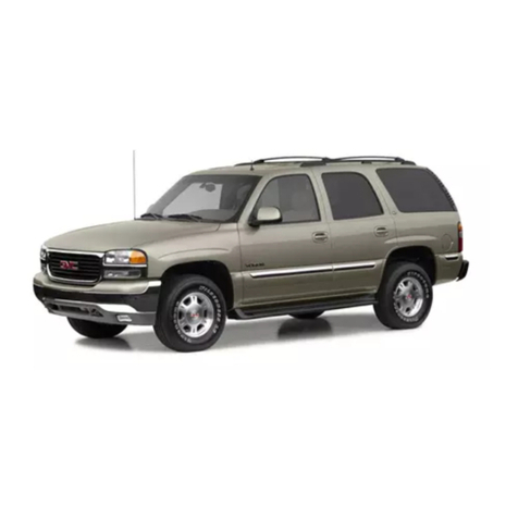 GMC 2002 Yukon XL User manual