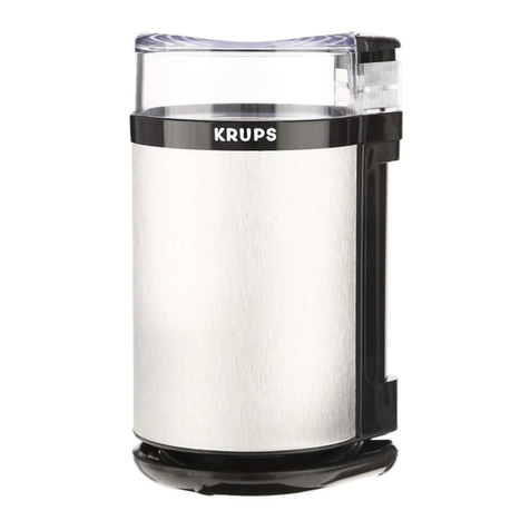 Krups F 408 User manual