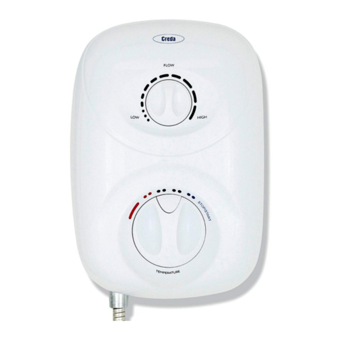 Creda Power Shower user manual