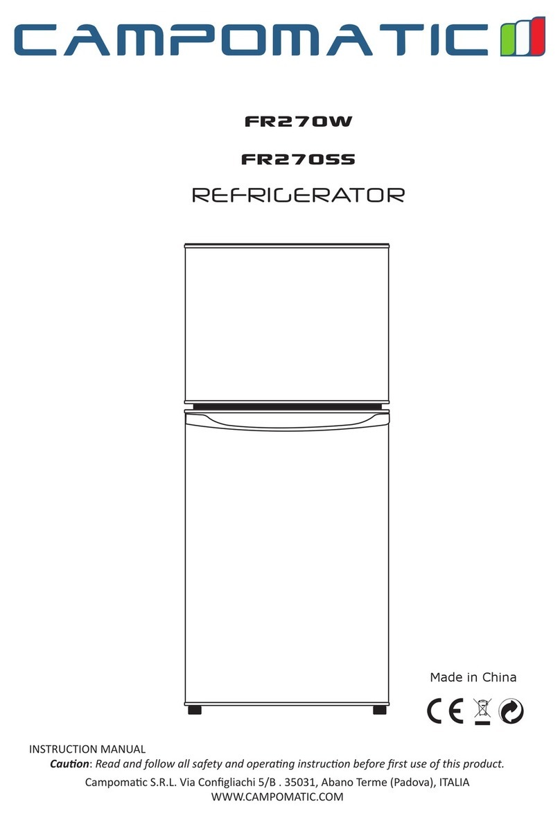 Campomatic FR270W instruction manual