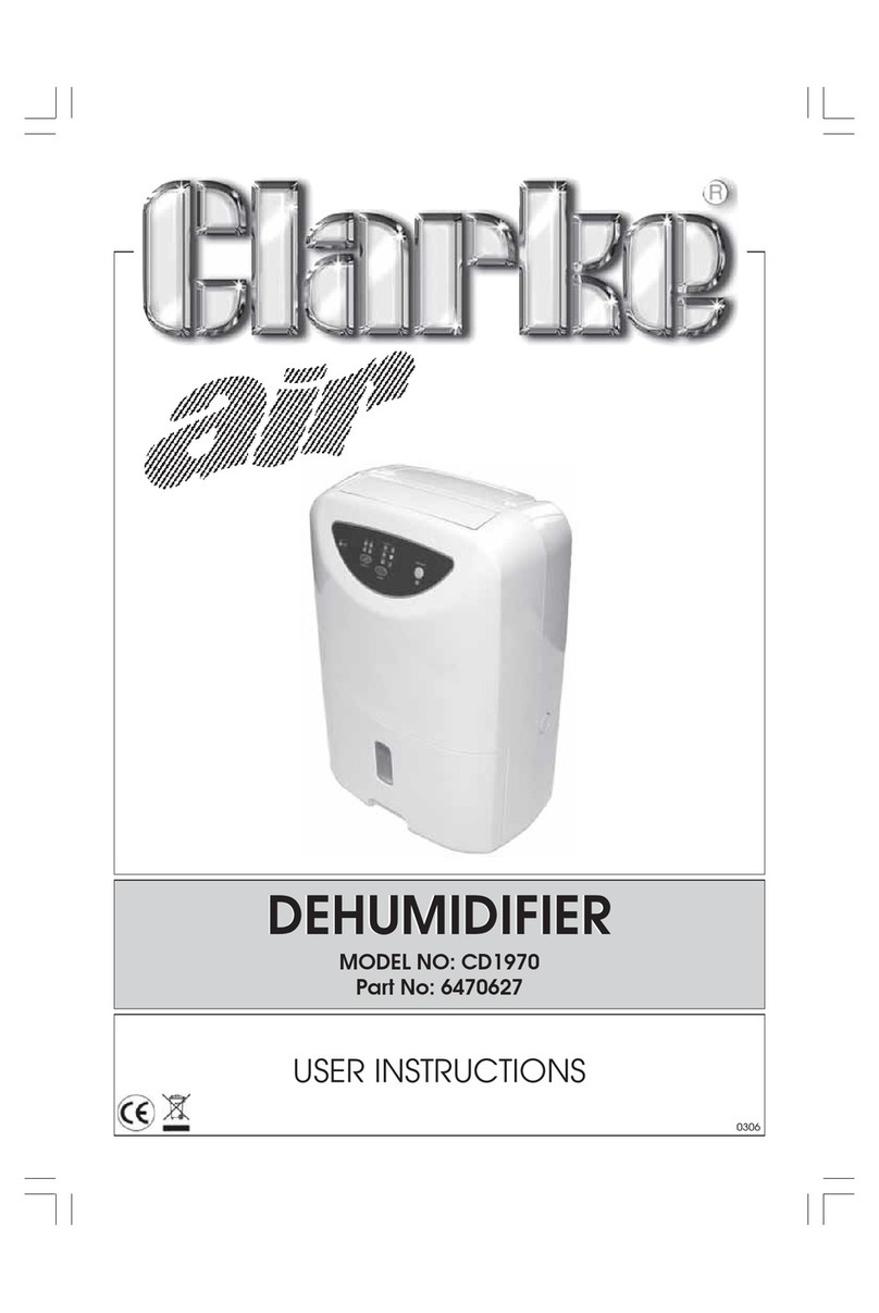 Clarke CD1970 User manual
