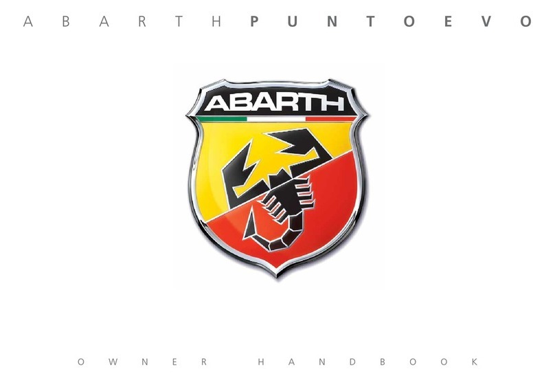 Abarth Abarth Punto Evo User guide Abarth Abarth Punto Evo User guide