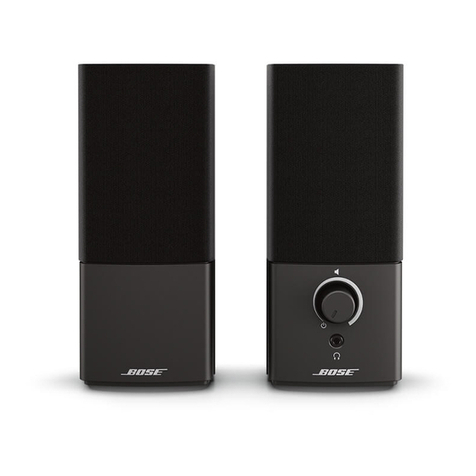 Bose COMPANION 2 quick start guide