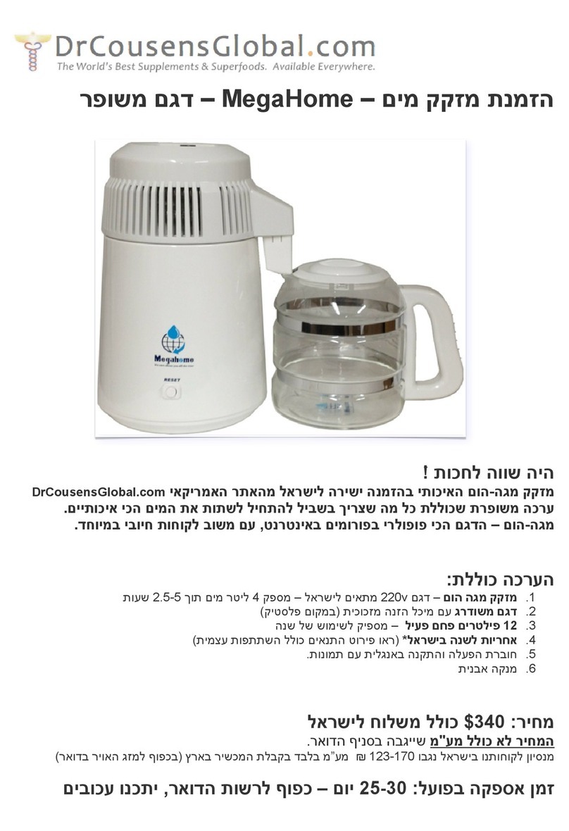 MegaHome MH-943TWS manual