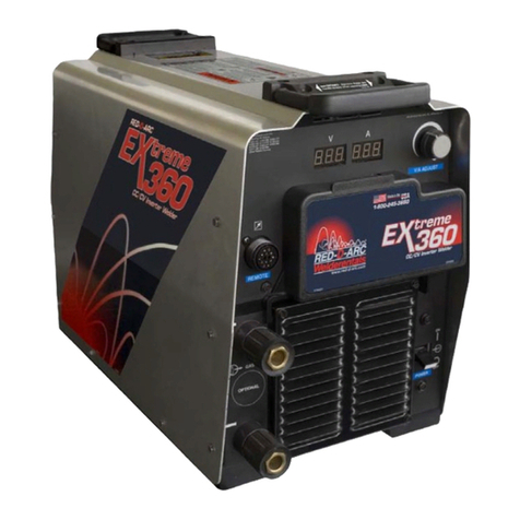 Red-D-Arc EXTREME 360 CC/CV Auto-Line owner's manual