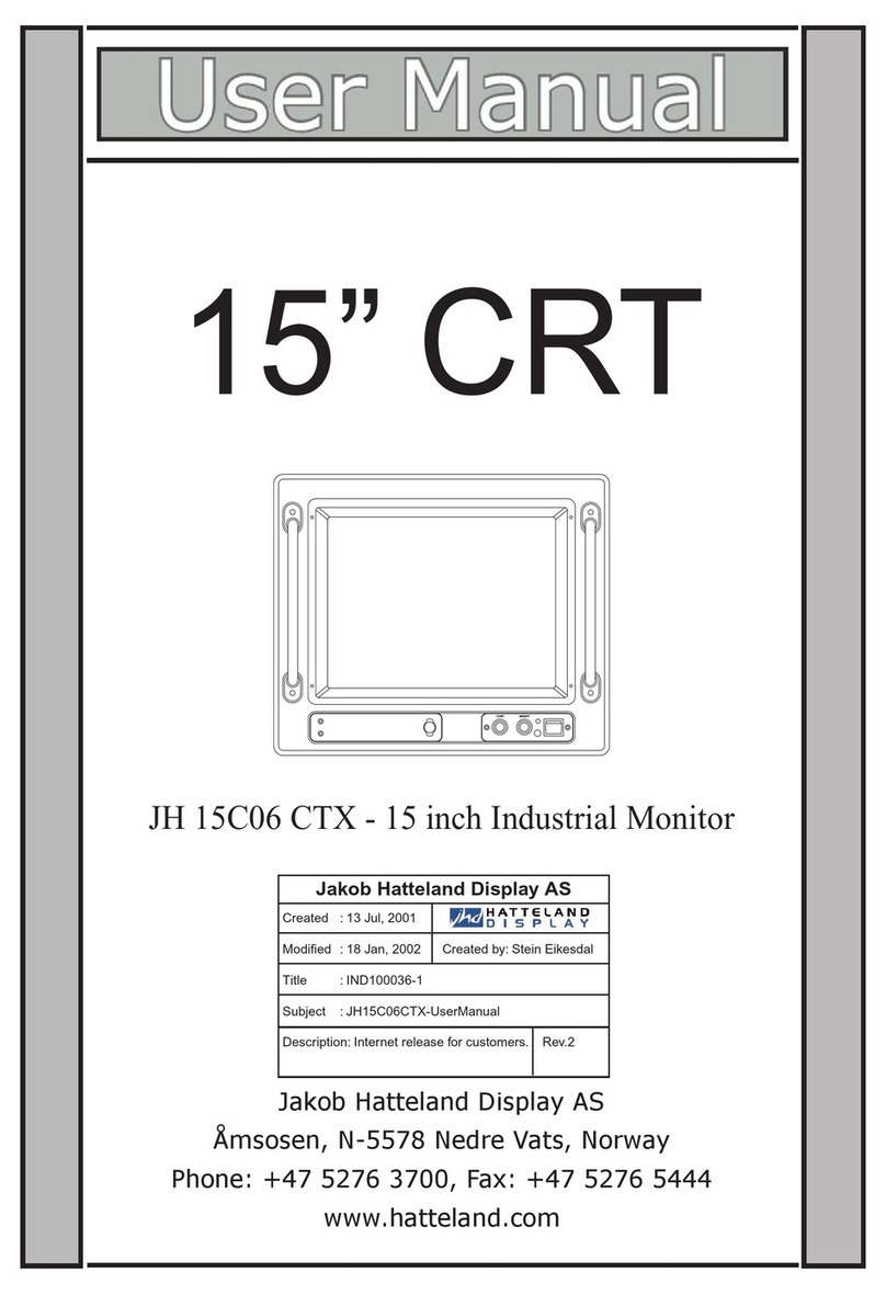 Hatteland JH 15C06 CTX user manual