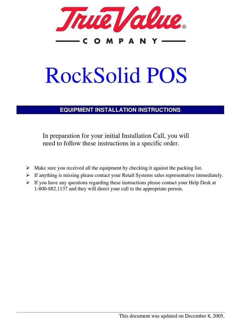 True Value RockSolid POS installation instructions