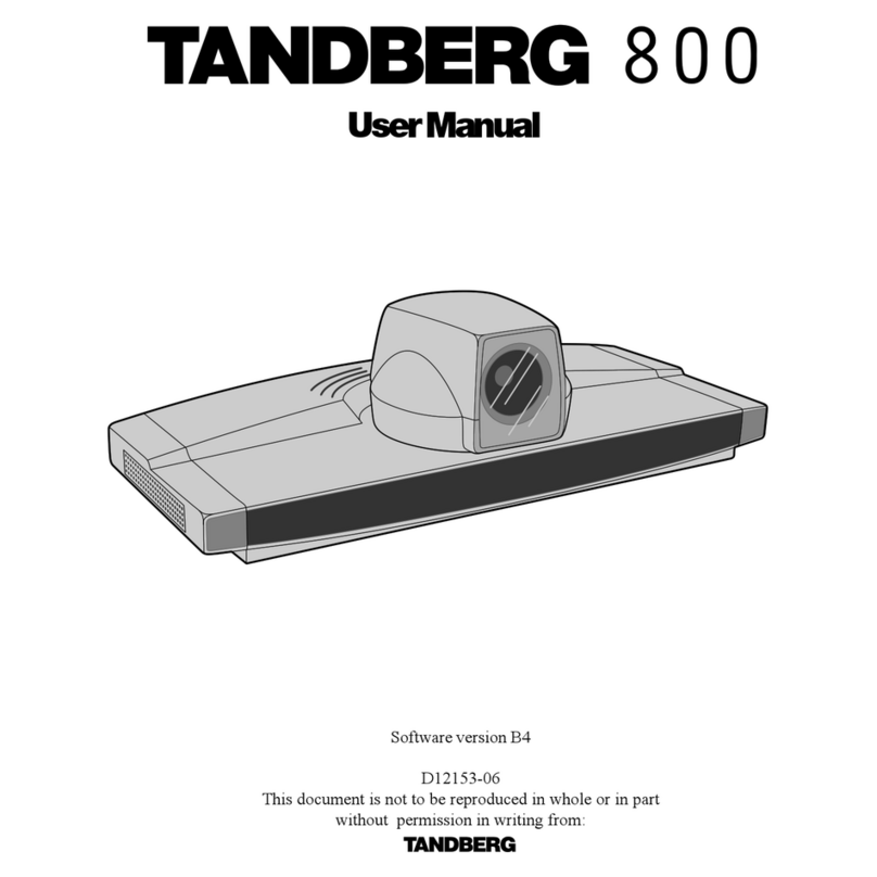 TANDBERG Media Processing System MPS 800 user manual