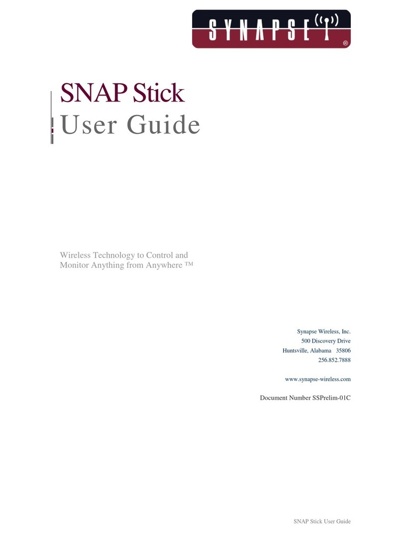 Synapse Stick USB User manual