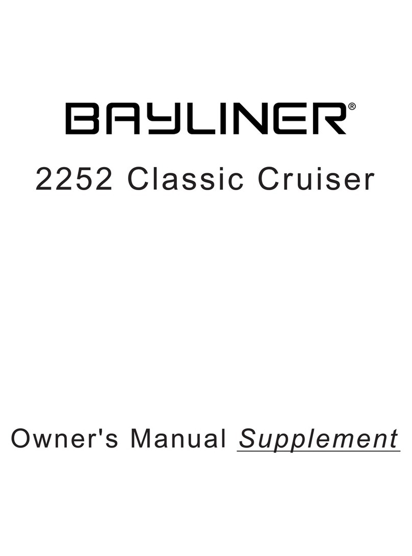 Bayliner 2252 Clasic Cruiser User manual