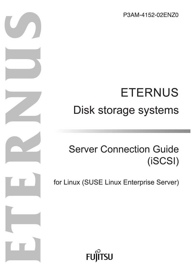 Fujitsu ETERNUS Instruction Manual