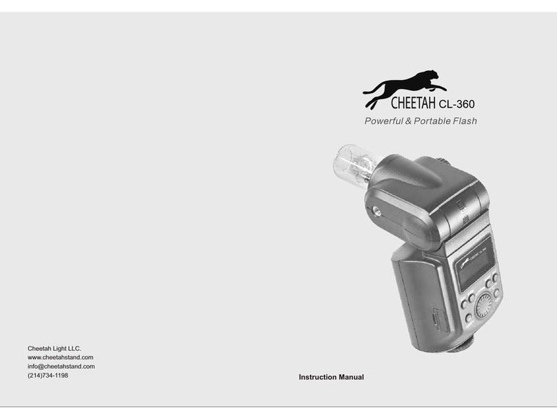 Cheetah CL-360 instruction manual