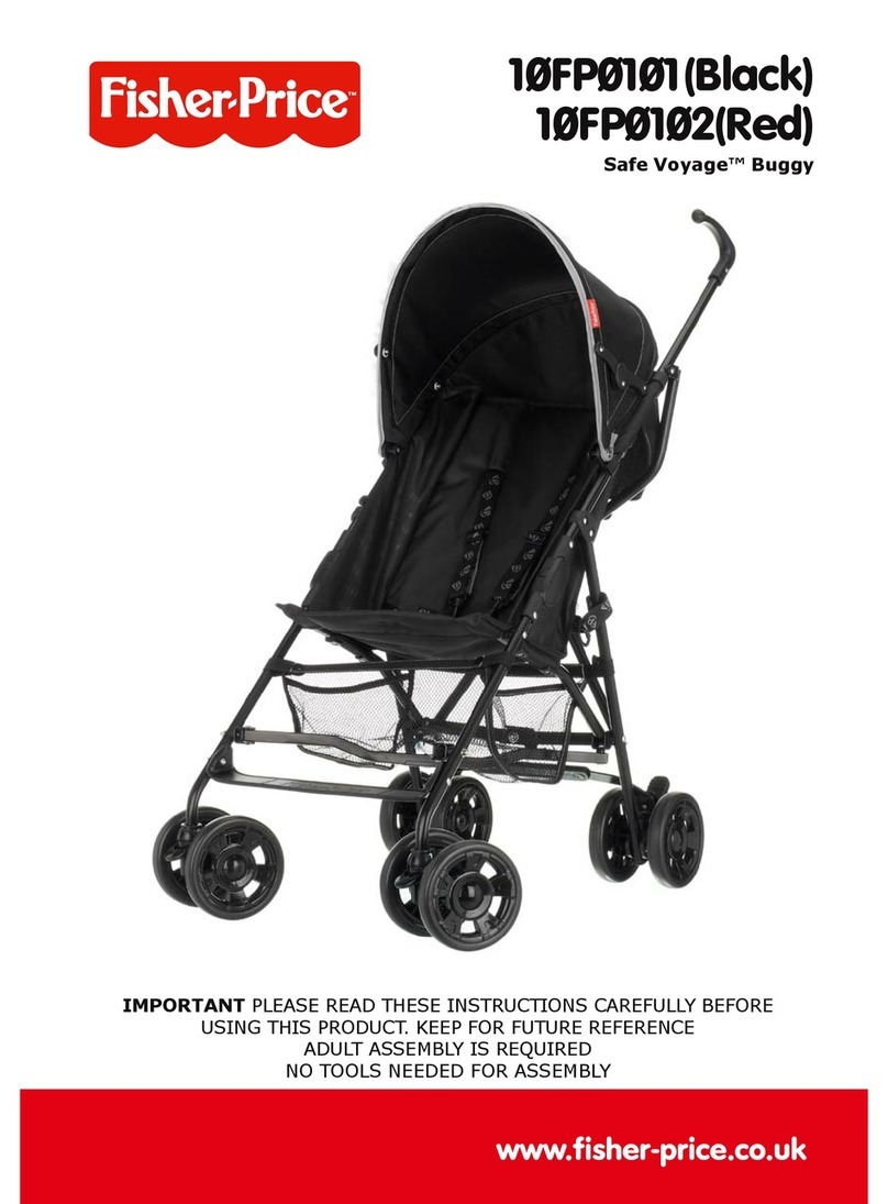Fisher-Price Safe Voyage 10FP0101 User manual