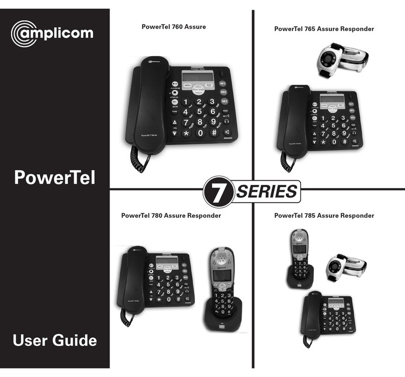 Amplicom PowerTel 760 Assure User manual