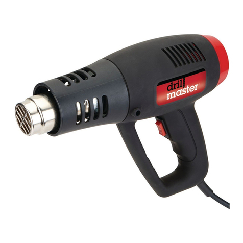 Drill Master Heat gun User manual