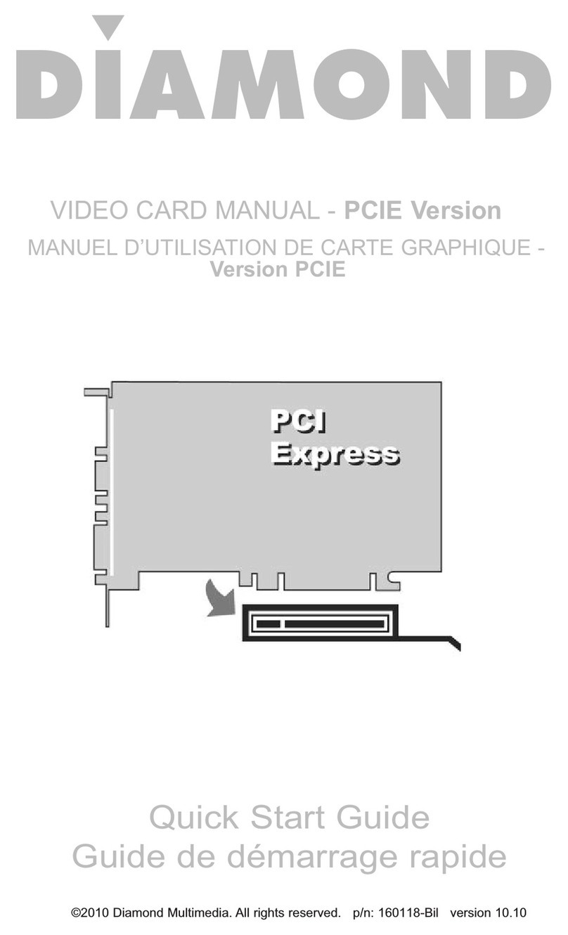 Diamond Video Card quick start guide