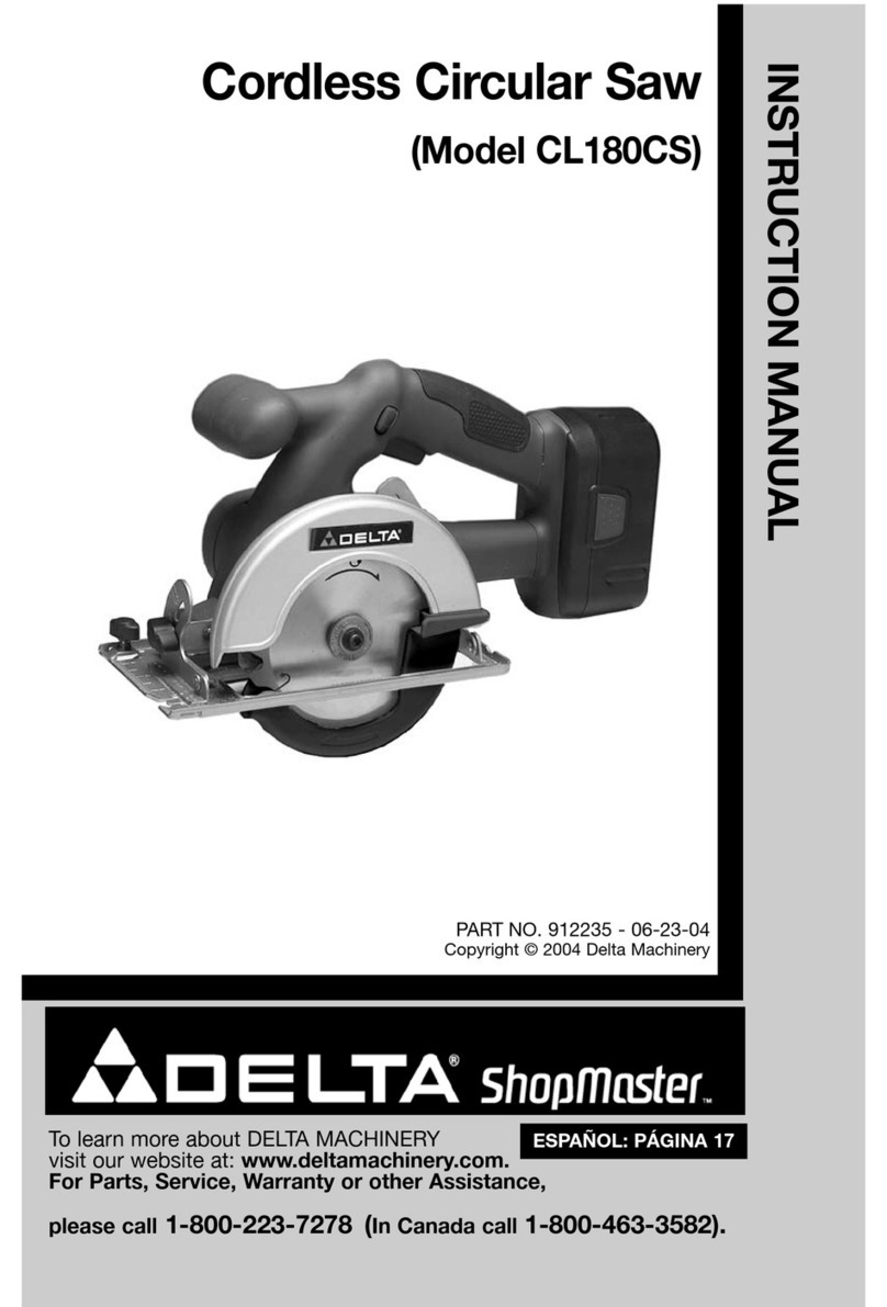 Delta CL180CS User manual