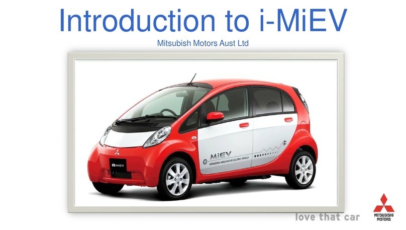 Mitsubishi i-MiEV Reference manual