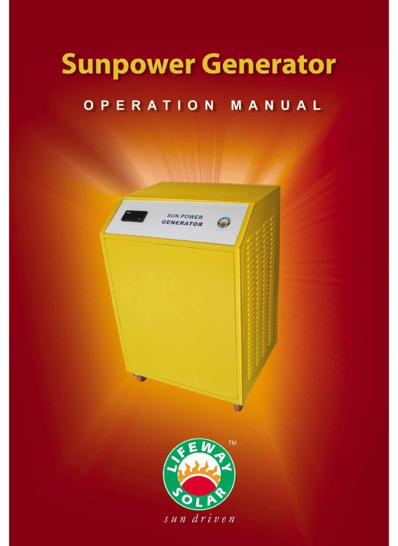 LifeWay Sunpower Operation manual