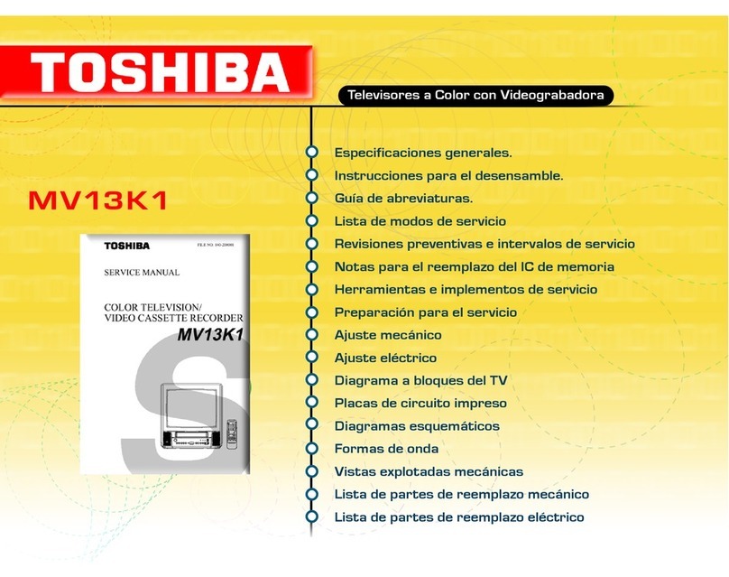 Toshiba MV13K1 Service manual