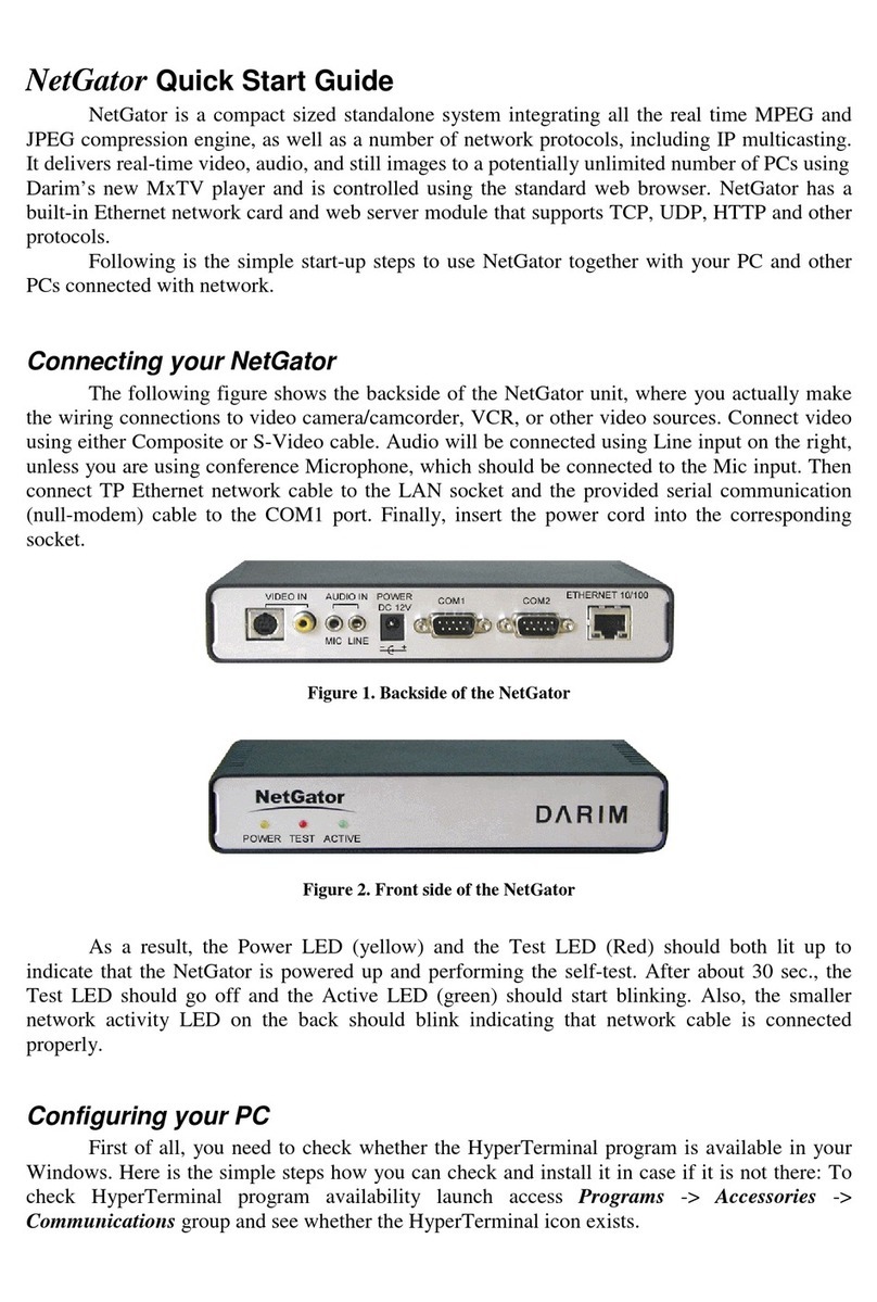 Darim NetGator user guide