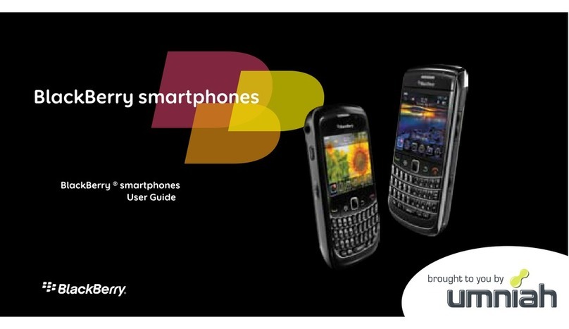Blackbe;rry Bold 9700 User manual