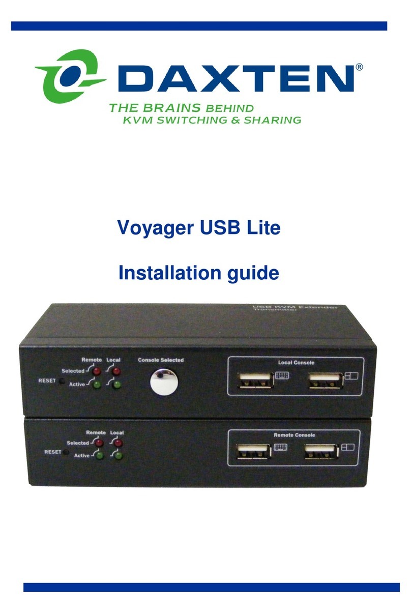 Daxten Vojager USB Lite User manual