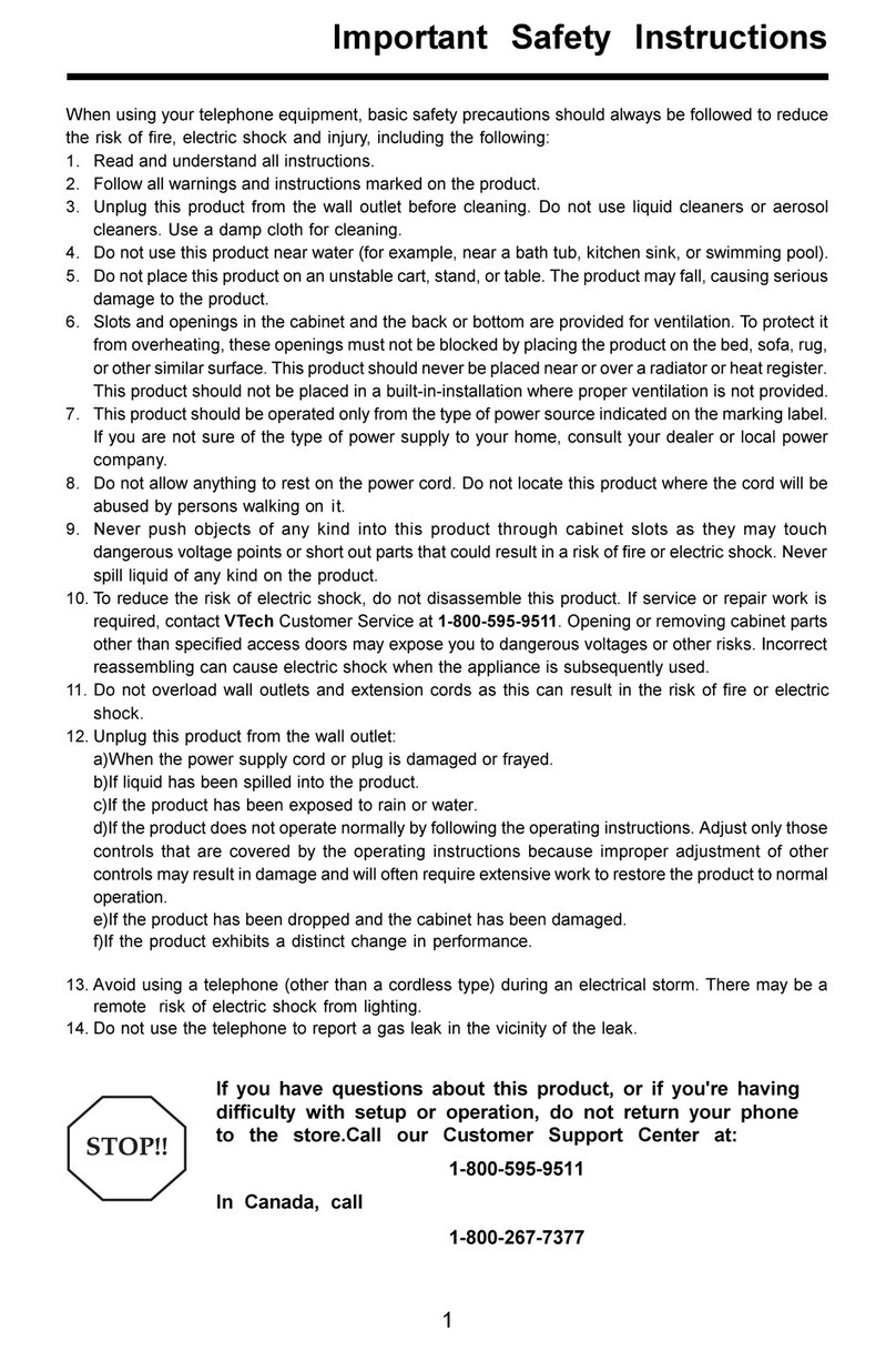 V-tech IP Phone User manual