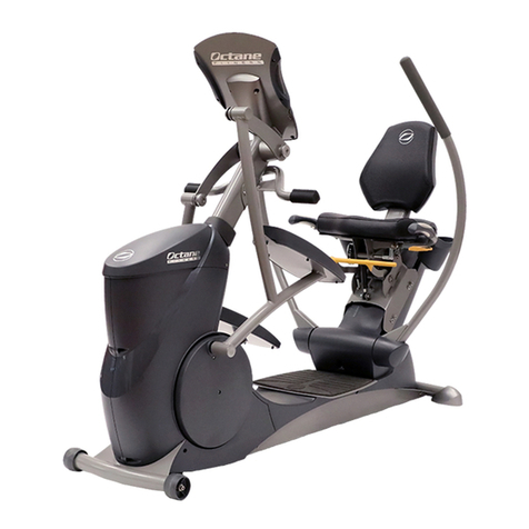 Octane Fitness xRide xR650 Operation manual