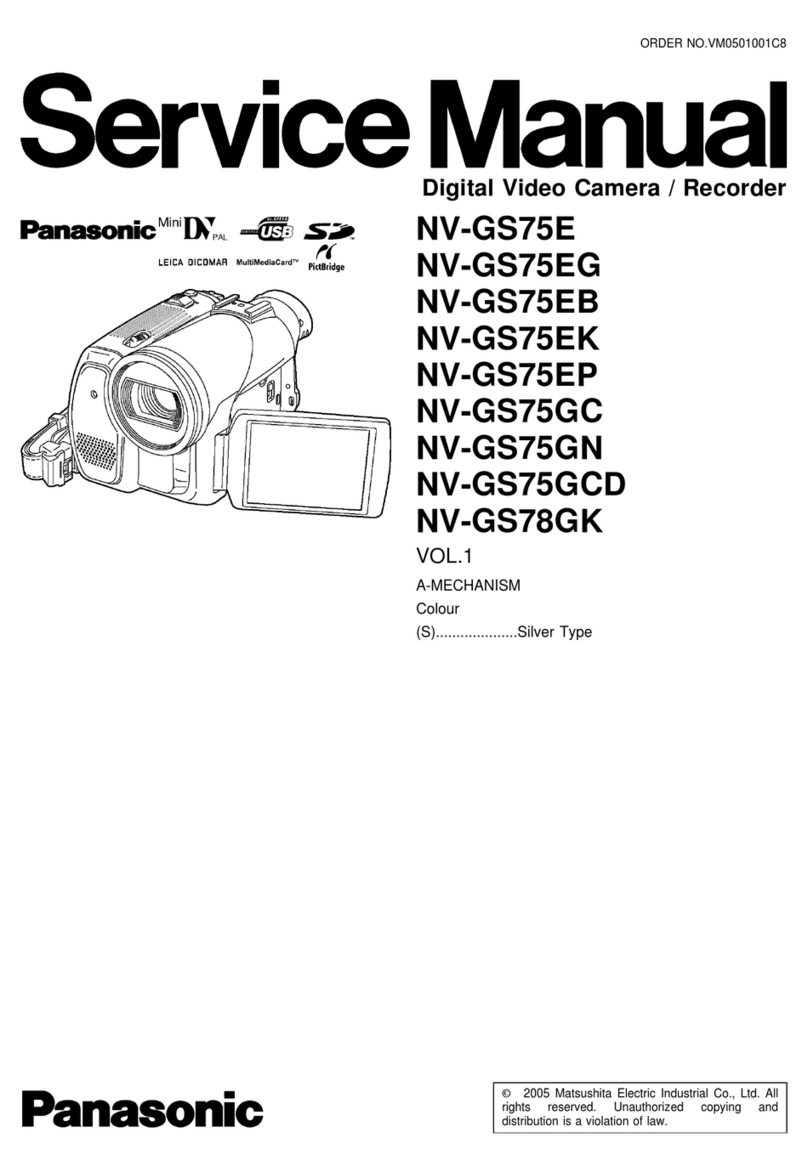 Panasonic NV-GS75E User manual