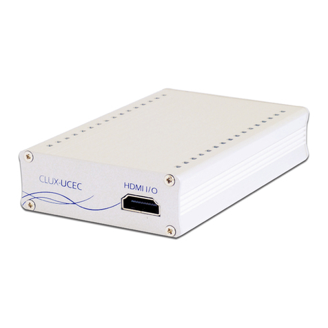Cypress CLUX-UCEC Operation manual