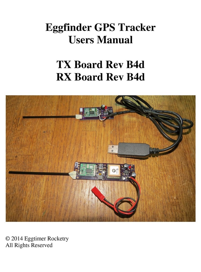Eggtimer Rocketry TX Board Rev B4d user manual Eggtimer Rocketry TX Board Rev B4d user manual