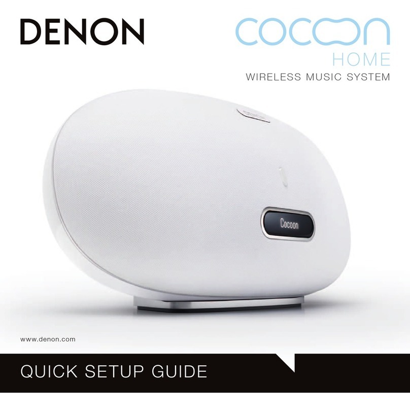 Denon COCOON  guide User manual