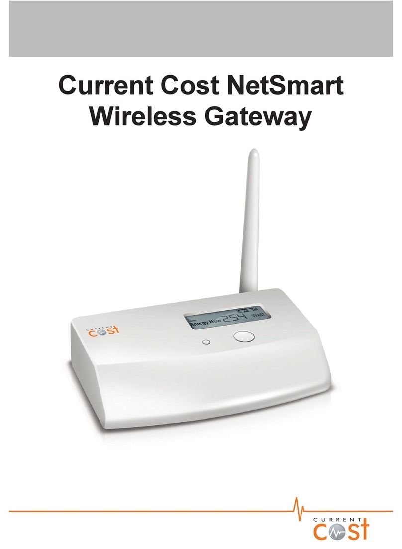 Current Cost NetSmart Wireless Gateway user guide