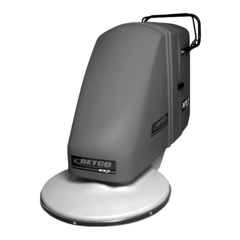 BETCO XT3 Operator's manual
