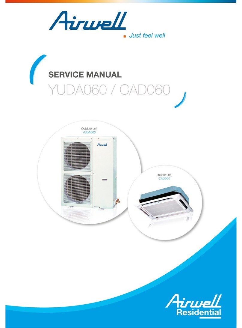 Airwell YUDA060 Service manual
