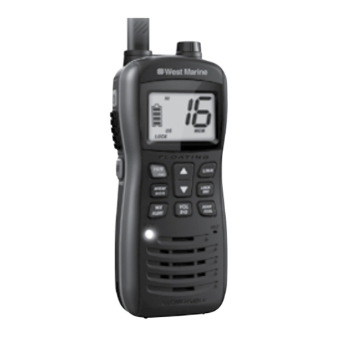 West Marine VHF155 owner's manual
